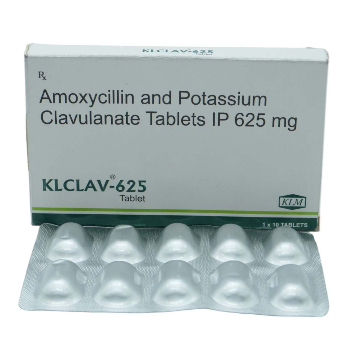 Klclav-625 Tablet 10's, Pack of 10 TabletS Klclav-625 Tablet 10's, Pack of 10 TabletS