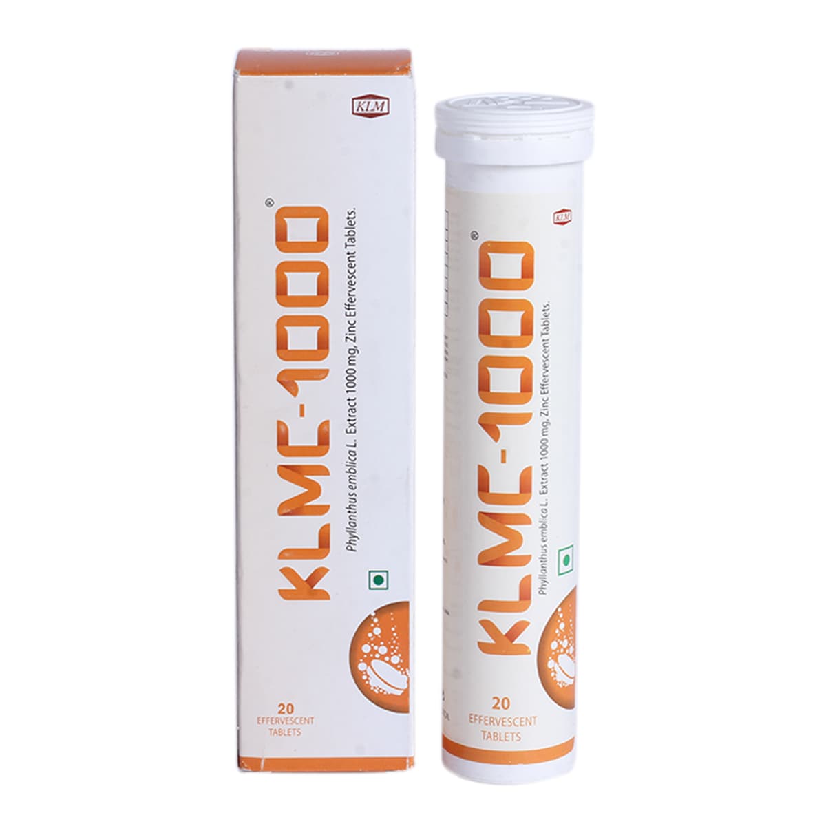 KLMC 1000 Effervescent Tablet 20's, Pack of 1 KLMC 1000 Effervescent Tablet 20's, Pack of 1