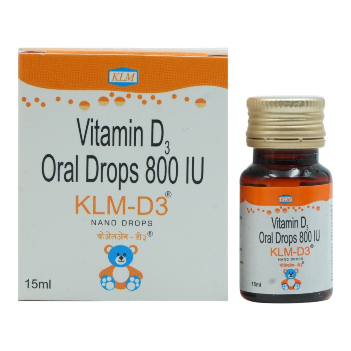 Klm-D3 Nano Drops 15 ml, Pack of 1 Klm-D3 Nano Drops 15 ml, Pack of 1