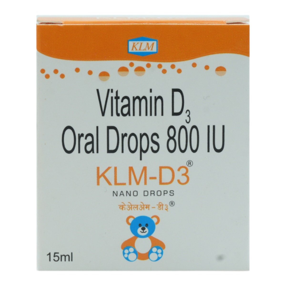 Klm-D3 Nano Drops 15 ml, Pack of 1 Klm-D3 Nano Drops 15 ml, Pack of 1