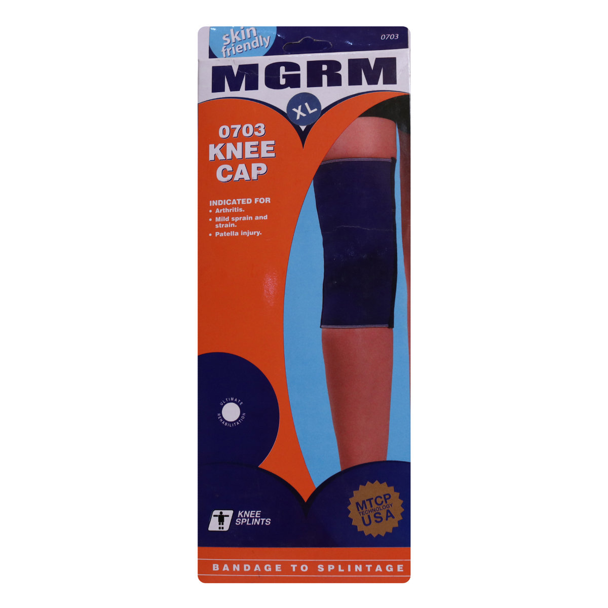 MGRM Knee Cap XL 0703, 1 Count, Pack of 1 MGRM Knee Cap XL 0703, 1 Count, Pack of 1