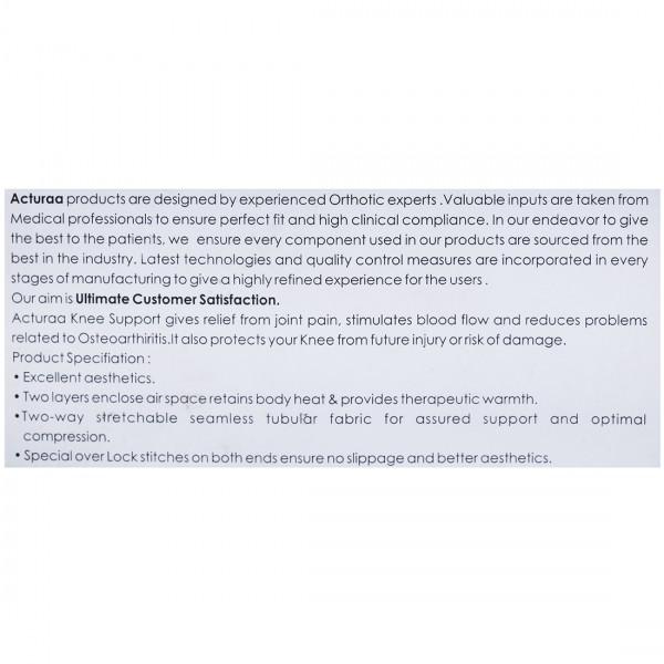 Acura Knee Support Comfort XXL, 1 Count, Pack of 1 Acura Knee Support Comfort XXL, 1 Count, Pack of 1