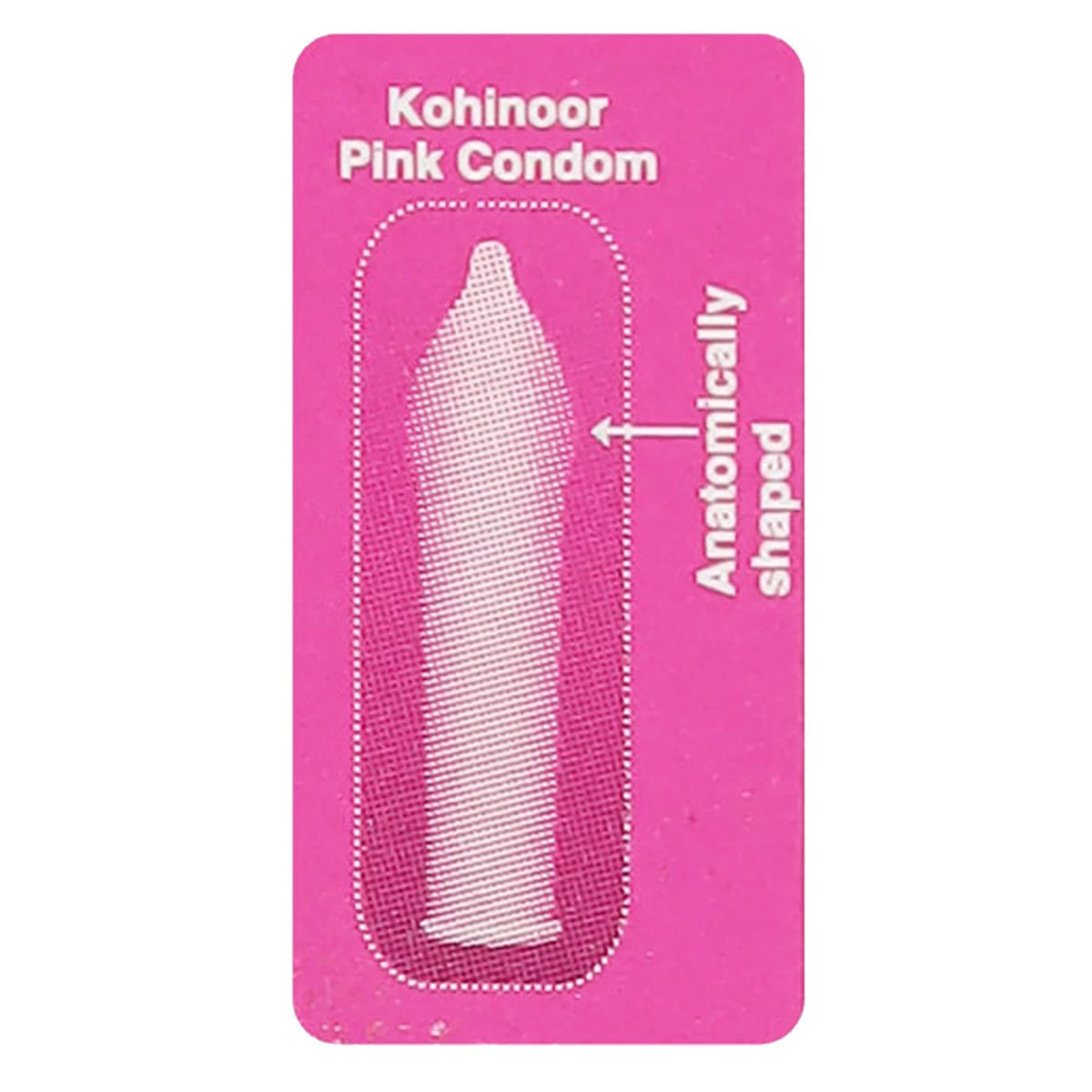Kohinoor Pink Condoms, 3 Count, Pack of 1 Kohinoor Pink Condoms, 3 Count, Pack of 1