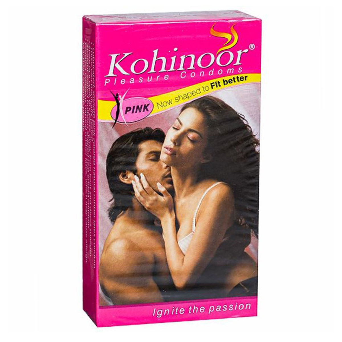 Kohinoor Pink Condoms, 10 Count, Pack of 1 Kohinoor Pink Condoms, 10 Count, Pack of 1