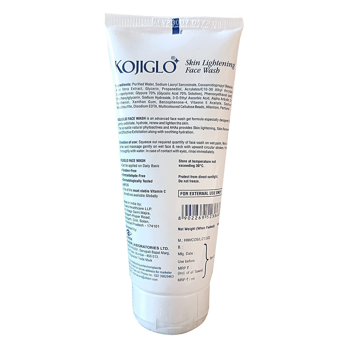 Kojiglo Skin Lightening Face Wash 100 ml, Pack of 1 Kojiglo Skin Lightening Face Wash 100 ml, Pack of 1