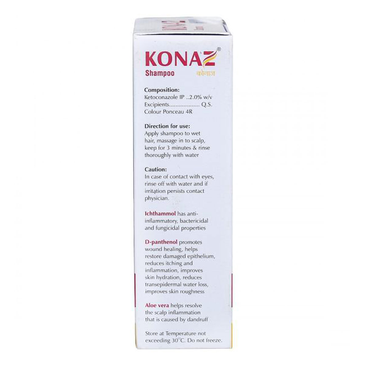 Konaz Shampoo, 60 ml, Pack of 1 Konaz Shampoo, 60 ml, Pack of 1