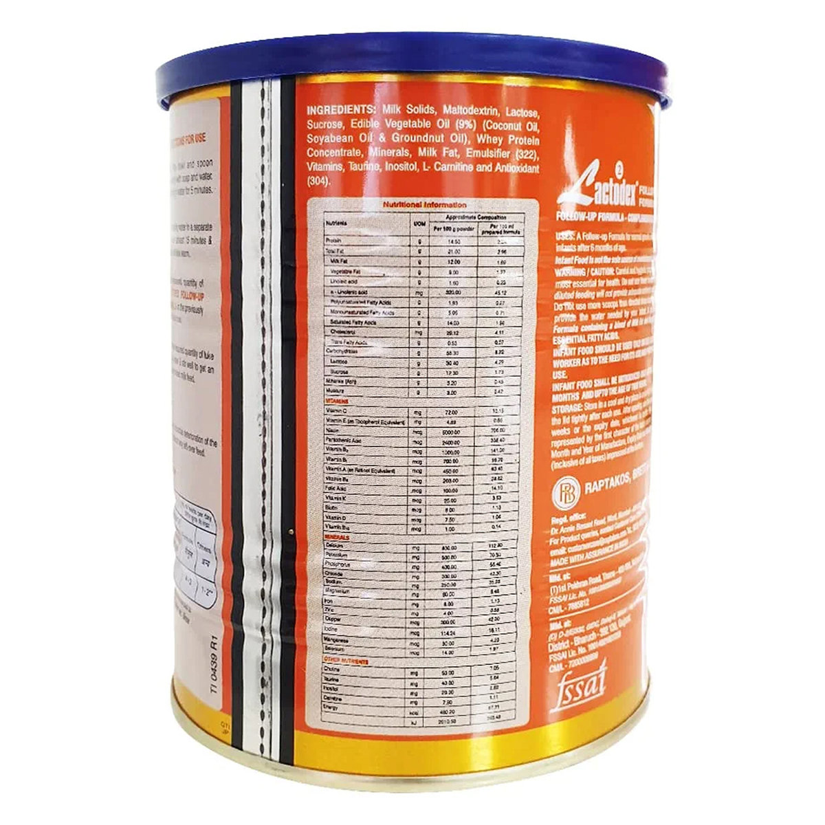 Lactodex Follow-Up Formula Stage 2 Powder for After 6 Months, 500 gm, Pack of 1 Lactodex Follow-Up Formula Stage 2 Powder for After 6 Months, 500 gm, Pack of 1