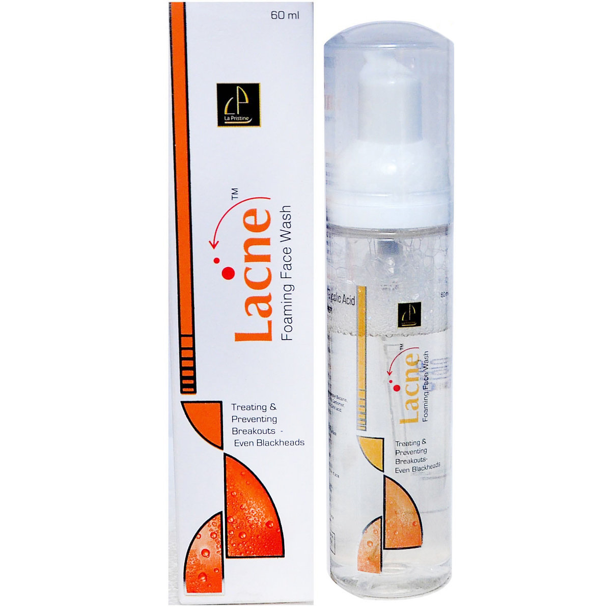 Lacne Foaming Face Wash 60 ml | Gentle Skin Cleansing | Removes Excess Oil & Dirt | Treats & Prevents Acne & Blackheads, Pack of 1 FACE WASH Lacne Foaming Face Wash 60 ml | Gentle Skin Cleansing | Removes Excess Oil & Dirt | Treats & Prevents Acne & Blackheads, Pack of 1 FACE WASH