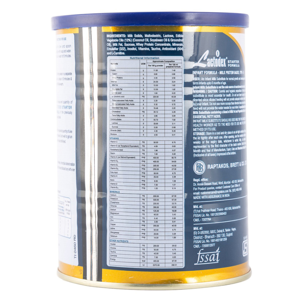 Lactodex Starter Formula Stage 1 Powder for Up to 6 Months, 450 gm, Pack of 1 Lactodex Starter Formula Stage 1 Powder for Up to 6 Months, 450 gm, Pack of 1