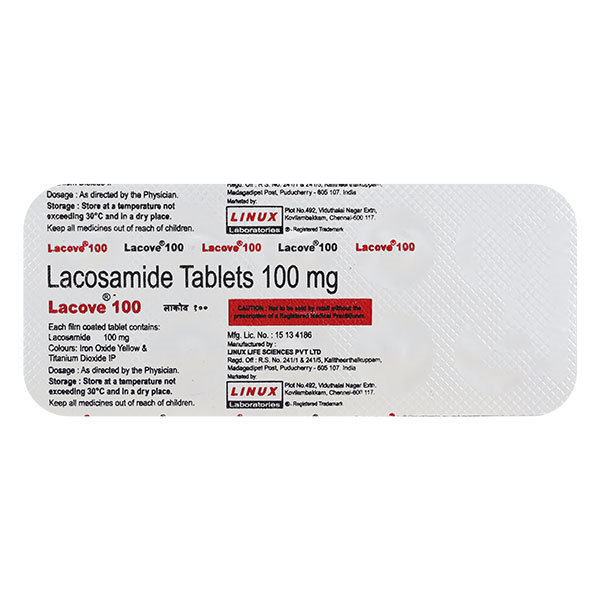 Lacove 100 mg Tablet 10's, Pack of 10 TabletS Lacove 100 mg Tablet 10's, Pack of 10 TabletS