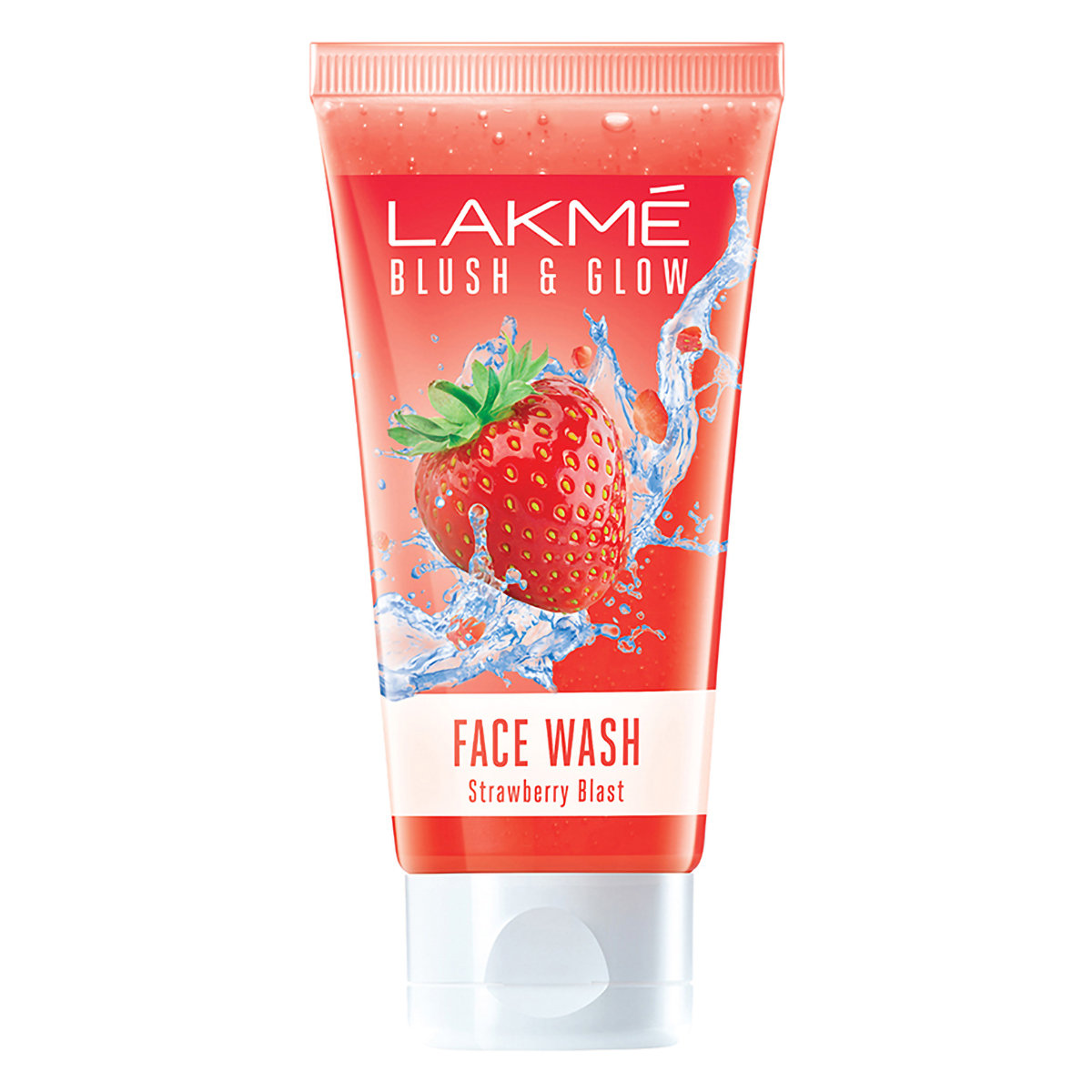 Lakme Blush & Glow Strawberry Blast Face Wash 50 gm | With Strawberry Extracts | Gentle Cleansing | For Refreshed & Glowing Skin, Pack of 1 Lakme Blush & Glow Strawberry Blast Face Wash 50 gm | With Strawberry Extracts | Gentle Cleansing | For Refreshed & Glowing Skin, Pack of 1