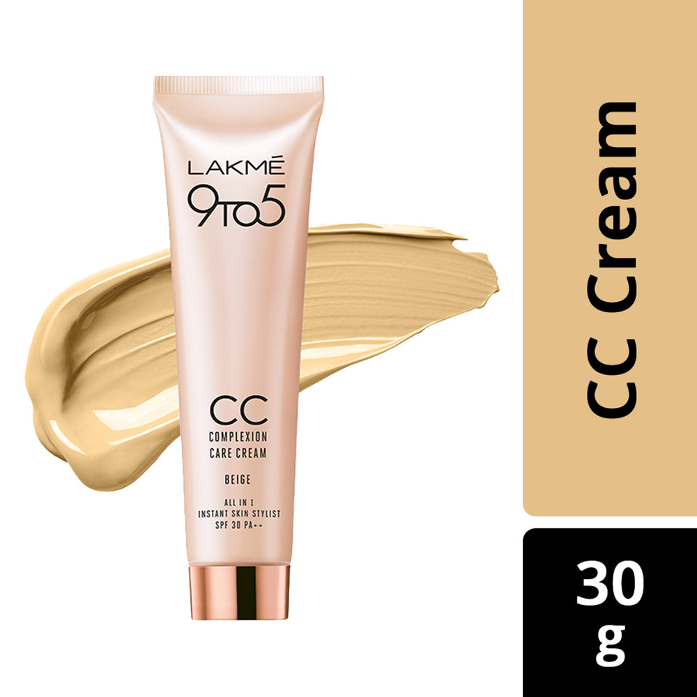 Lakme 9 to 5 Beige Complexion Care Cream, 30 gm, Pack of 1 Lakme 9 to 5 Beige Complexion Care Cream, 30 gm, Pack of 1