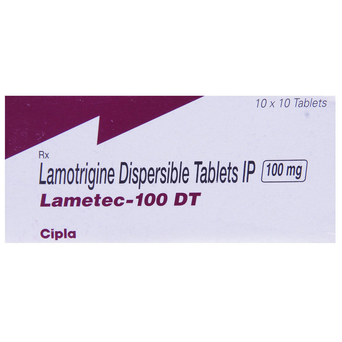 Lametec-100 DT Tablet 10's, Pack of 10 TABLETS Lametec-100 DT Tablet 10's, Pack of 10 TABLETS