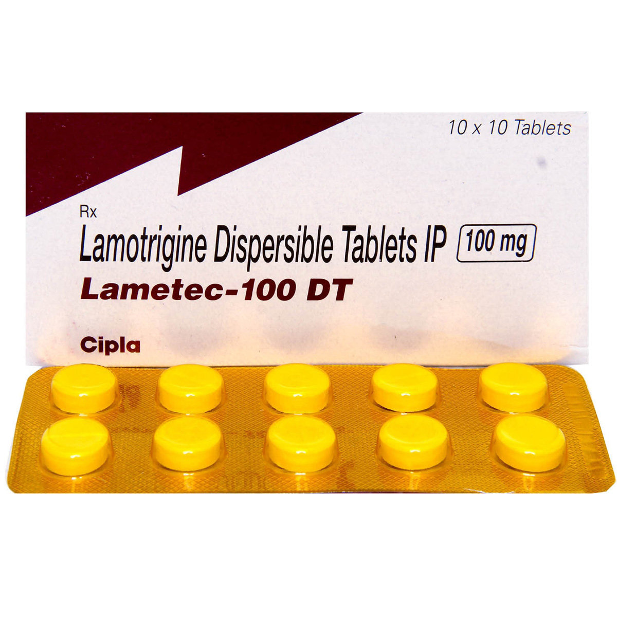 Lametec-100 DT Tablet 10's, Pack of 10 TABLETS Lametec-100 DT Tablet 10's, Pack of 10 TABLETS