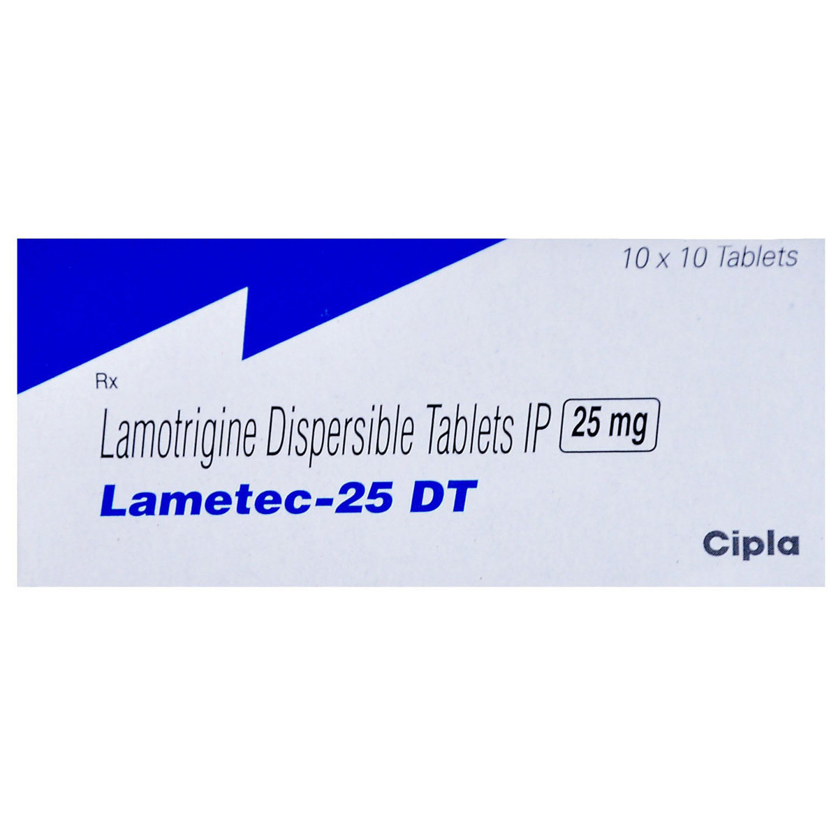Lametec-25 DT Tablet 10's, Pack of 10 TABLETS Lametec-25 DT Tablet 10's, Pack of 10 TABLETS