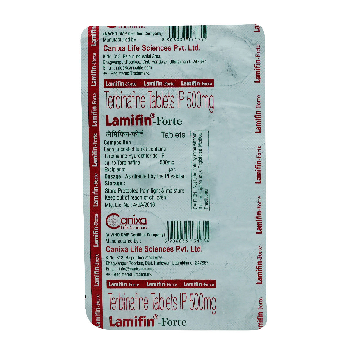 Lamifin-Forte Tablet 7's, Pack of 7 TabletS Lamifin-Forte Tablet 7's, Pack of 7 TabletS