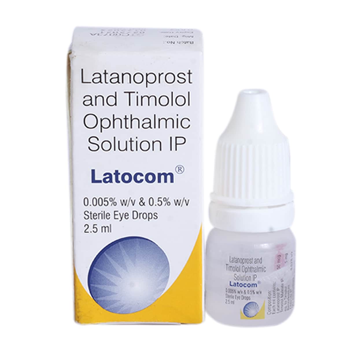 Latocom Eye Drops 2.5 ml, Pack of 1 EYE DROPS Latocom Eye Drops 2.5 ml, Pack of 1 EYE DROPS
