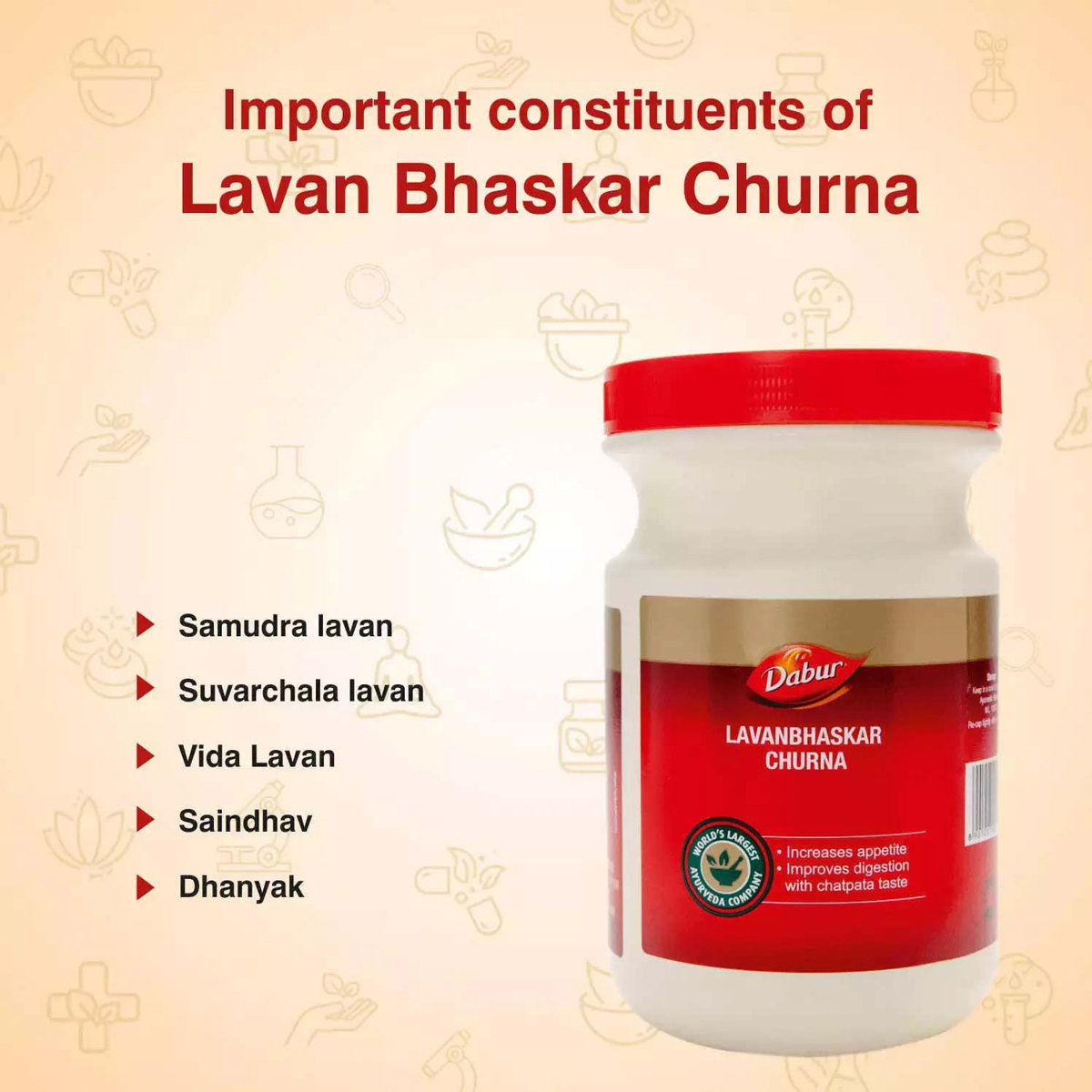 Dabur Lavanbhaskar Churna, 60 gm, Pack of 1 Dabur Lavanbhaskar Churna, 60 gm, Pack of 1