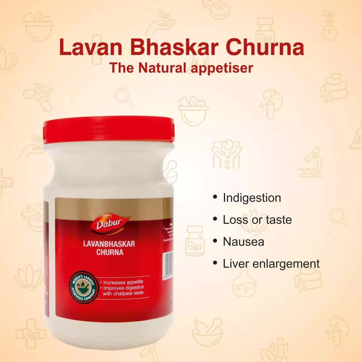 Dabur Lavanbhaskar Churna, 60 gm, Pack of 1 Dabur Lavanbhaskar Churna, 60 gm, Pack of 1
