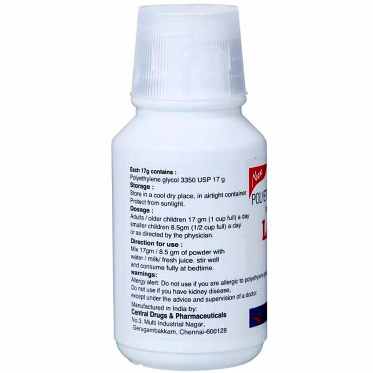 Laxopeg Powder 119 gm, Pack of 1 POWDER Laxopeg Powder 119 gm, Pack of 1 POWDER