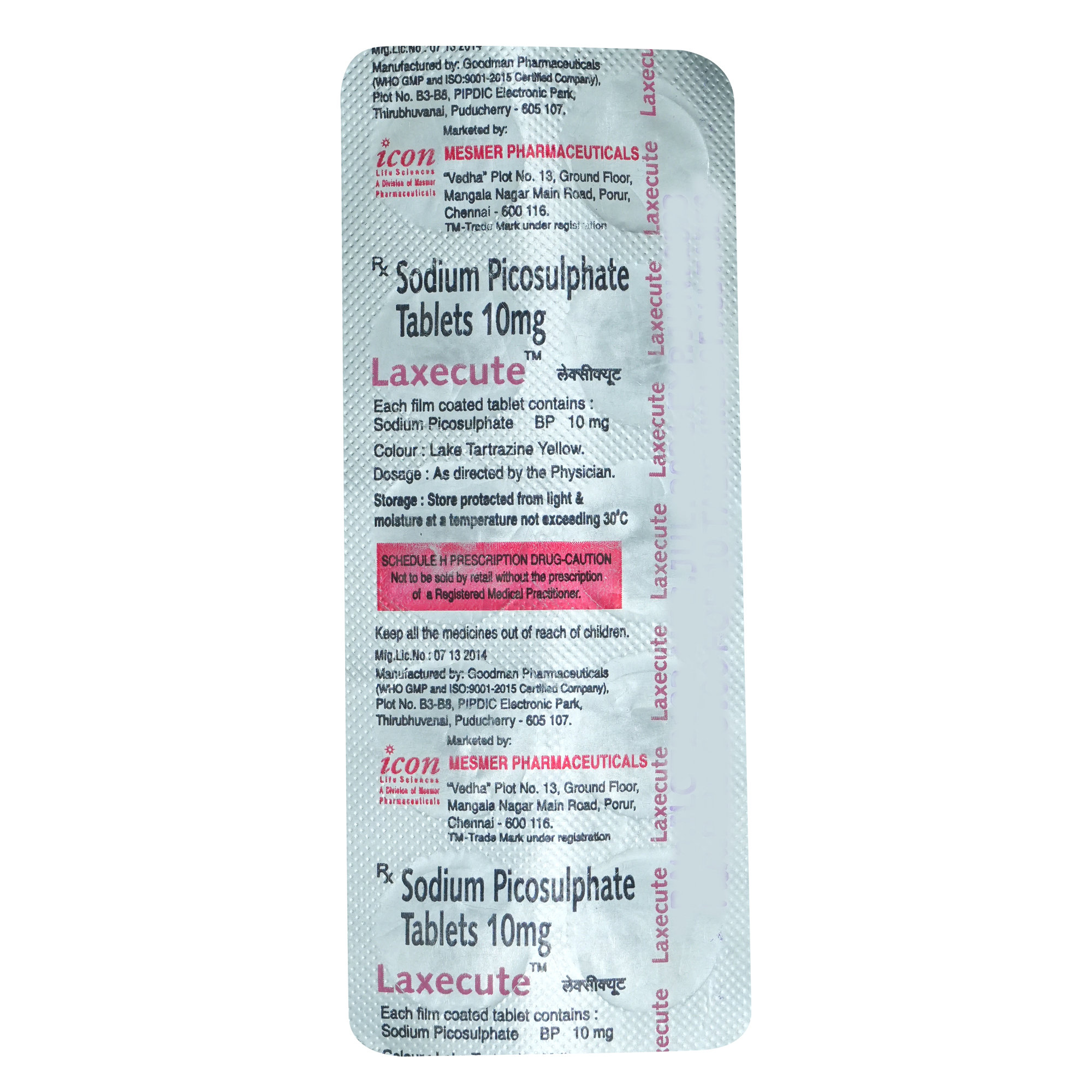 Laxecute Tablet 10's, Pack of 10 TabletS Laxecute Tablet 10's, Pack of 10 TabletS