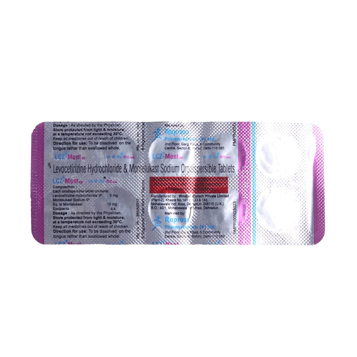 LCZ-Mont OD Tablet 10's, Pack of 10 TabletS LCZ-Mont OD Tablet 10's, Pack of 10 TabletS