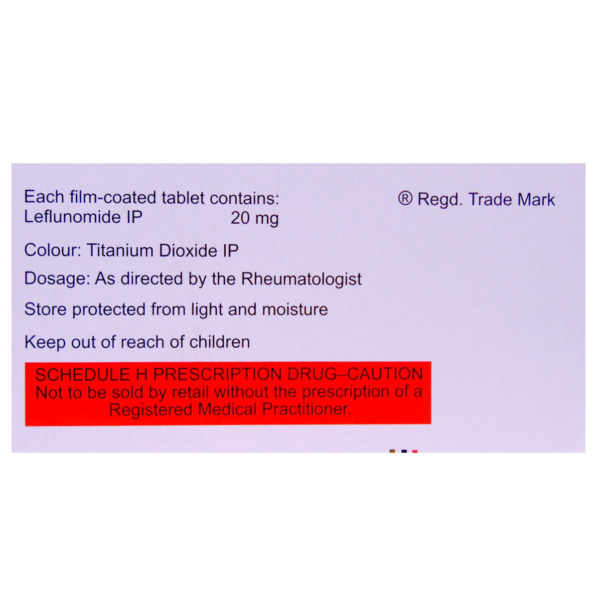 Lefno-20 Tablet 10's, Pack of 10 TABLETS Lefno-20 Tablet 10's, Pack of 10 TABLETS