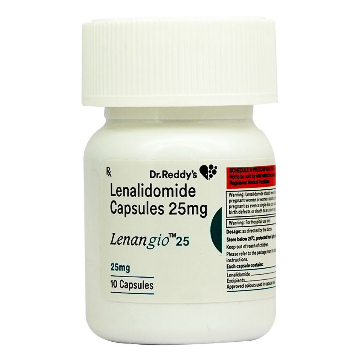 Lenangio 25 mg Capsule 10's, Pack of 1 Capsule Lenangio 25 mg Capsule 10's, Pack of 1 Capsule
