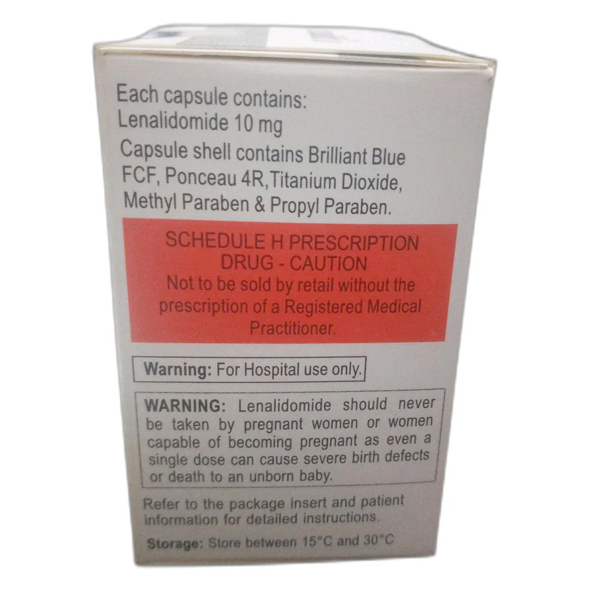 Lenalid 10 Capsule 30's, Pack of 1 CAPSULE Lenalid 10 Capsule 30's, Pack of 1 CAPSULE