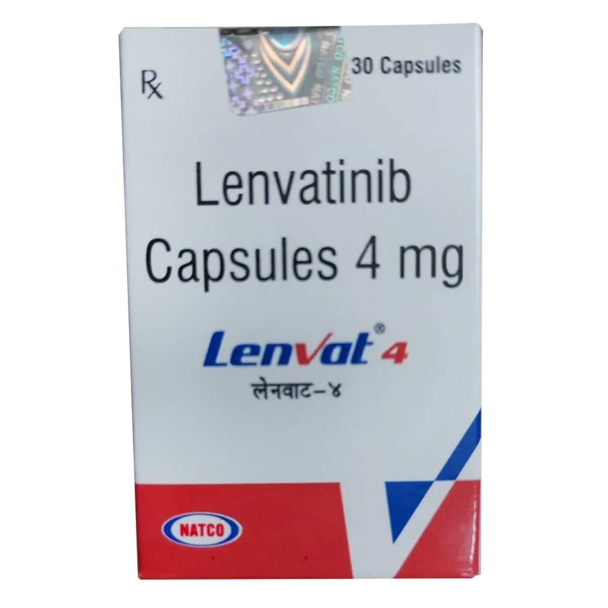 Lenvat 4 Capsule 30's, Pack of 1 Capsule Lenvat 4 Capsule 30's, Pack of 1 Capsule