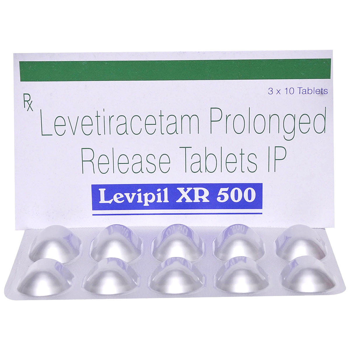 Levipil XR 500 Tablet 10's, Pack of 10 TABLETS Levipil XR 500 Tablet 10's, Pack of 10 TABLETS