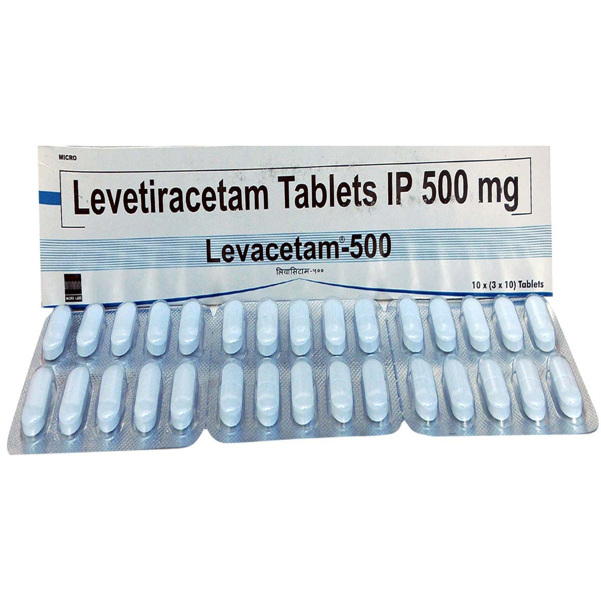 Levacetam 500 Tablet 10's, Pack of 10 TABLET MDS Levacetam 500 Tablet 10's, Pack of 10 TABLET MDS