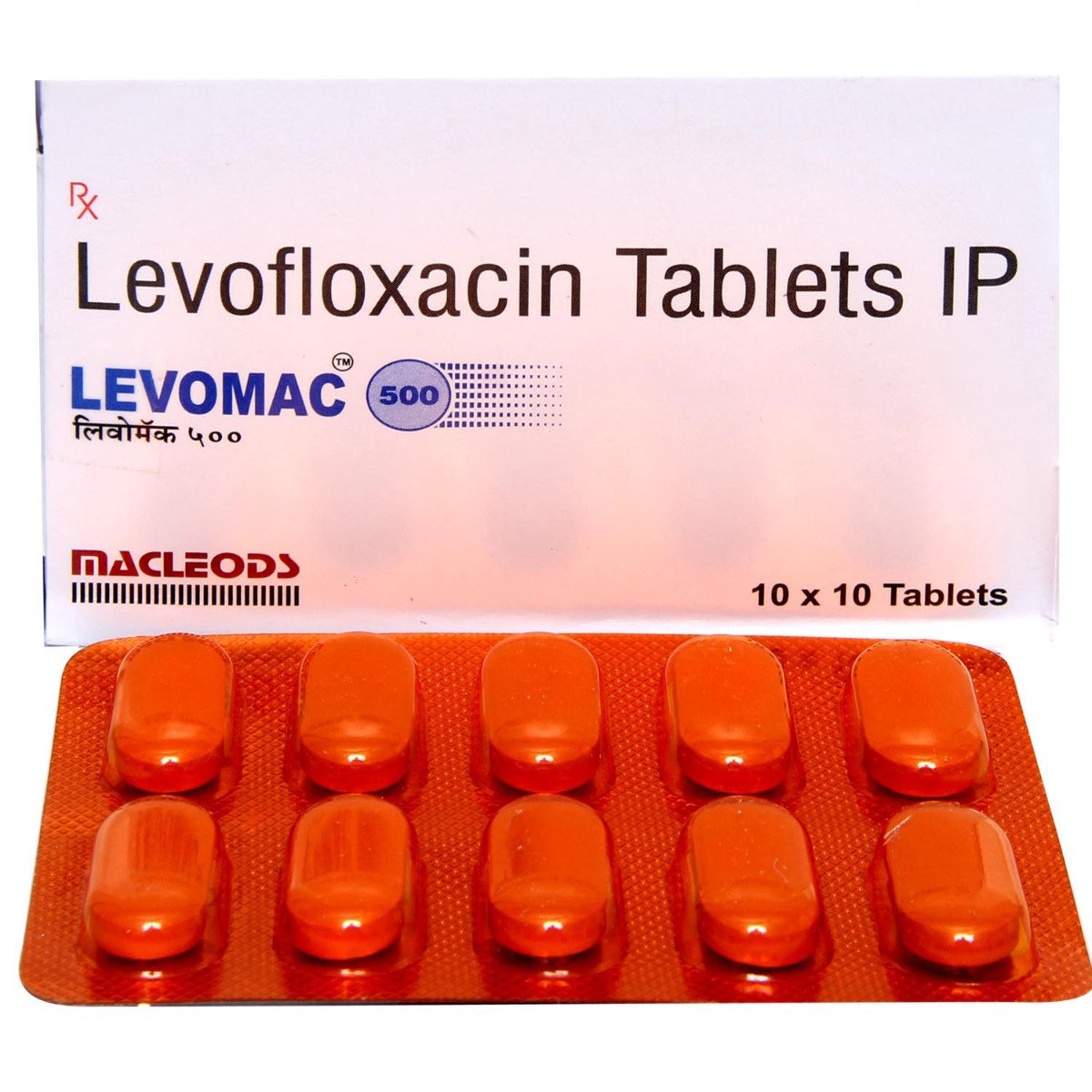 Levomac 500 Tablet 10's, Pack of 10 TABLETS Levomac 500 Tablet 10's, Pack of 10 TABLETS
