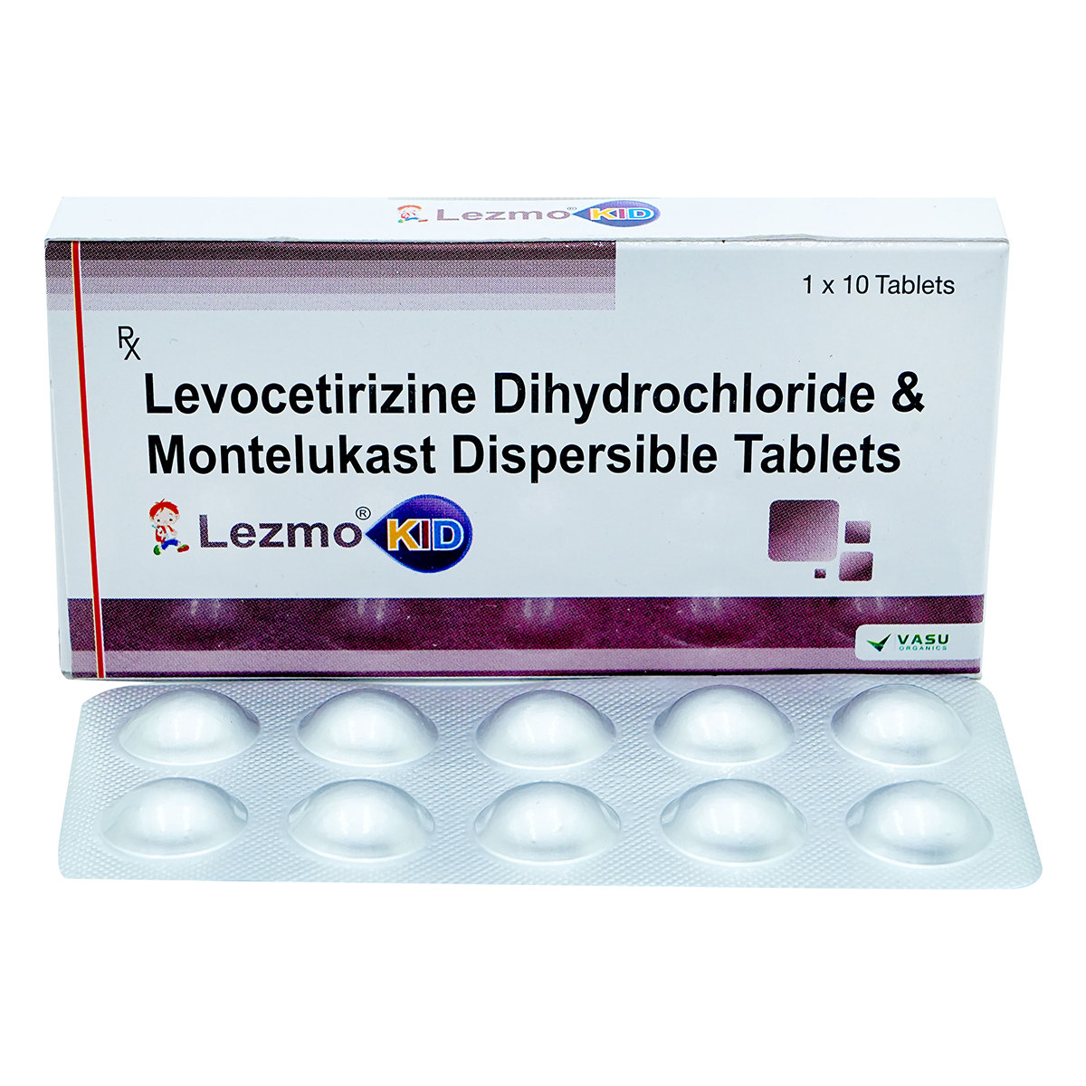 Lezmo Kid 2.5/4 DT Tablet 10's, Pack of 10 TabletS Lezmo Kid 2.5/4 DT Tablet 10's, Pack of 10 TabletS