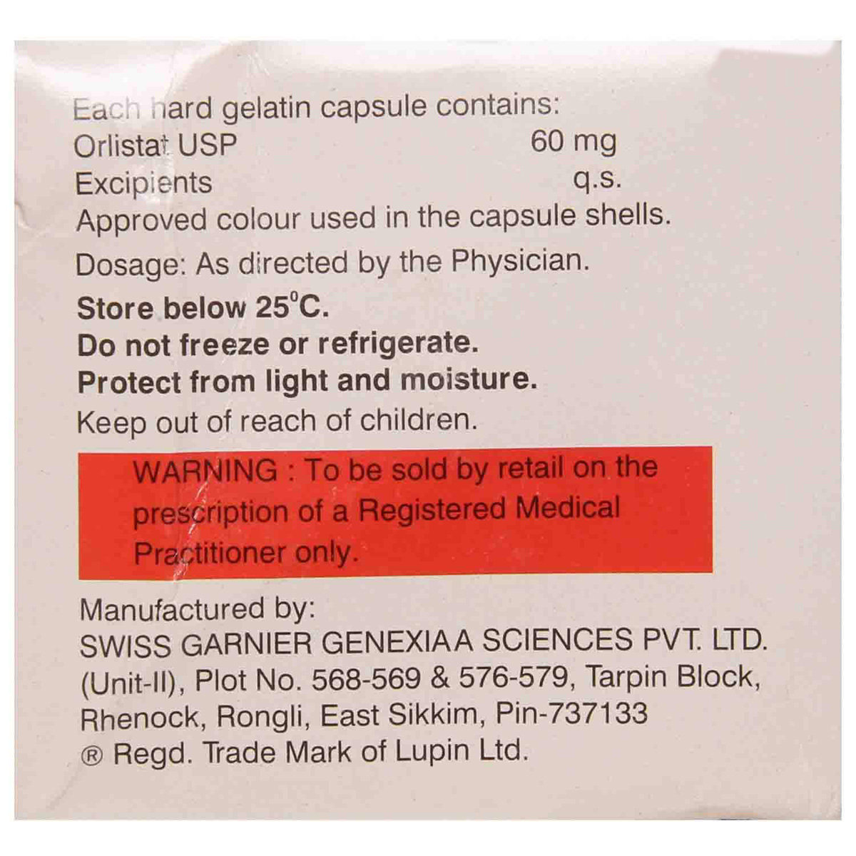 Lipocut 60 Capsule 10's, Pack of 10 CAPSULES Lipocut 60 Capsule 10's, Pack of 10 CAPSULES