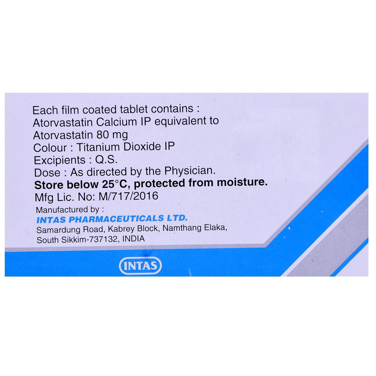 Lipicure-80 Tablet 10's, Pack of 10 TABLETS Lipicure-80 Tablet 10's, Pack of 10 TABLETS