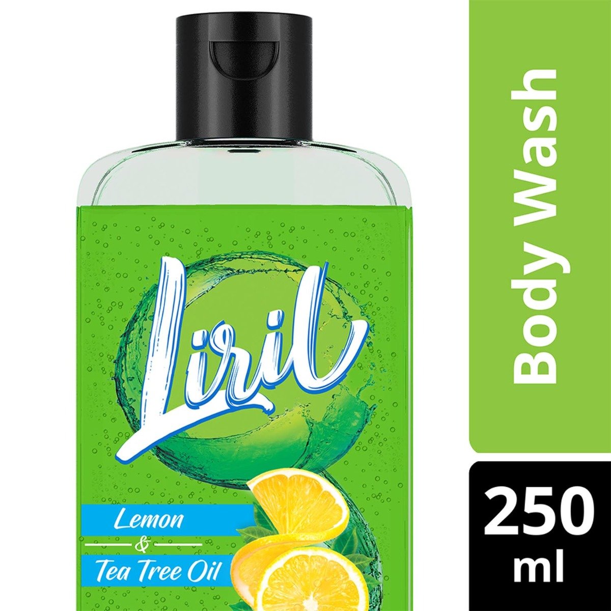 Liril Lemon And Tea Tree Oil Body Wash 250 ml | With 100% Natural Lemon Extract & Tea Tree Oil | Gently Cleanses | Long lasting Fresh Fragrance | Keep Skin Healthy, Pack of 1 Liril Lemon And Tea Tree Oil Body Wash 250 ml | With 100% Natural Lemon Extract & Tea Tree Oil | Gently Cleanses | Long lasting Fresh Fragrance | Keep Skin Healthy, Pack of 1