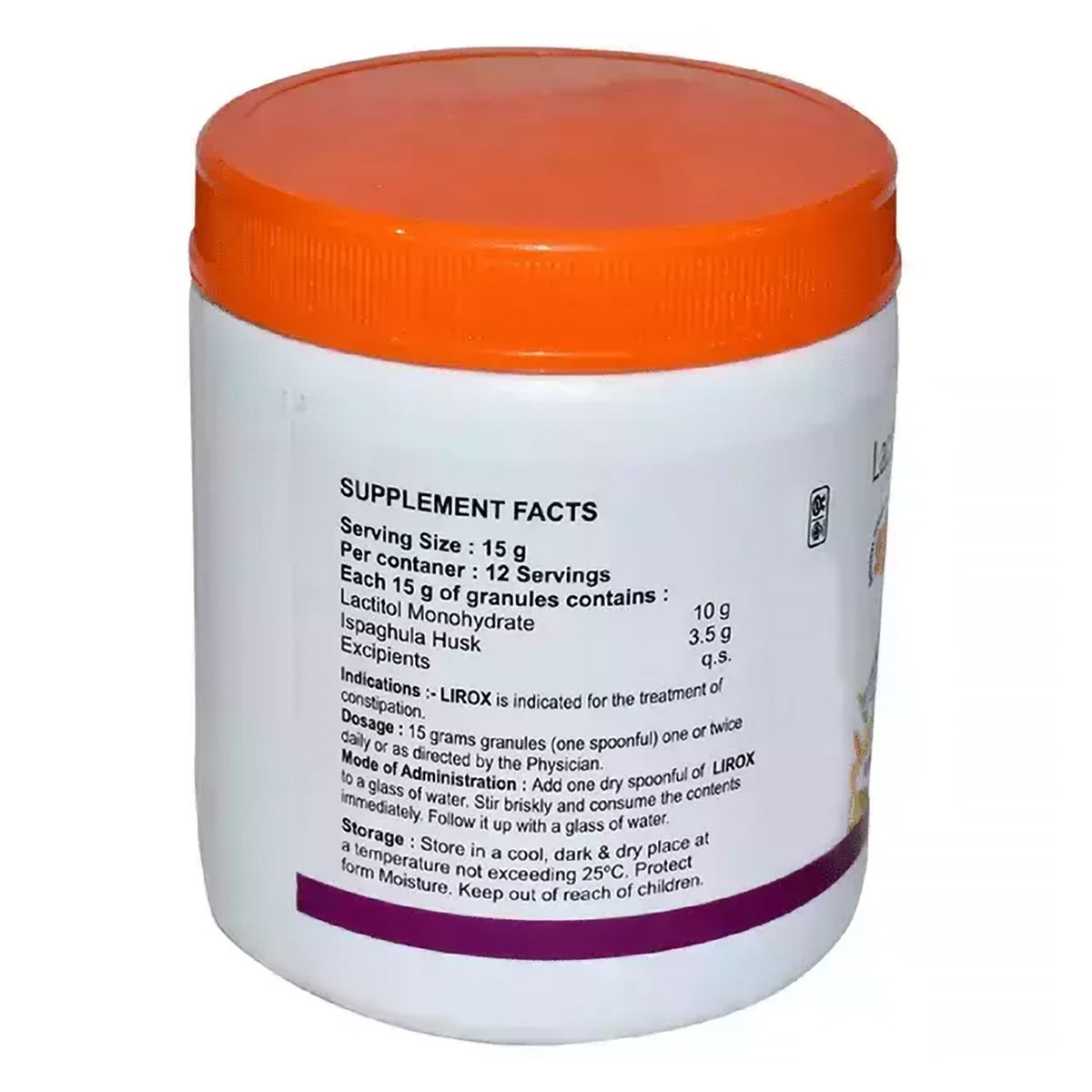 Lirox Sugar Free Powder 180 gm, Pack of 1 POWDER Lirox Sugar Free Powder 180 gm, Pack of 1 POWDER