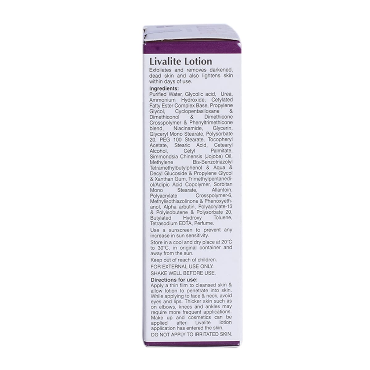 Livalite Lotion 30 ml, Pack of 1 Livalite Lotion 30 ml, Pack of 1