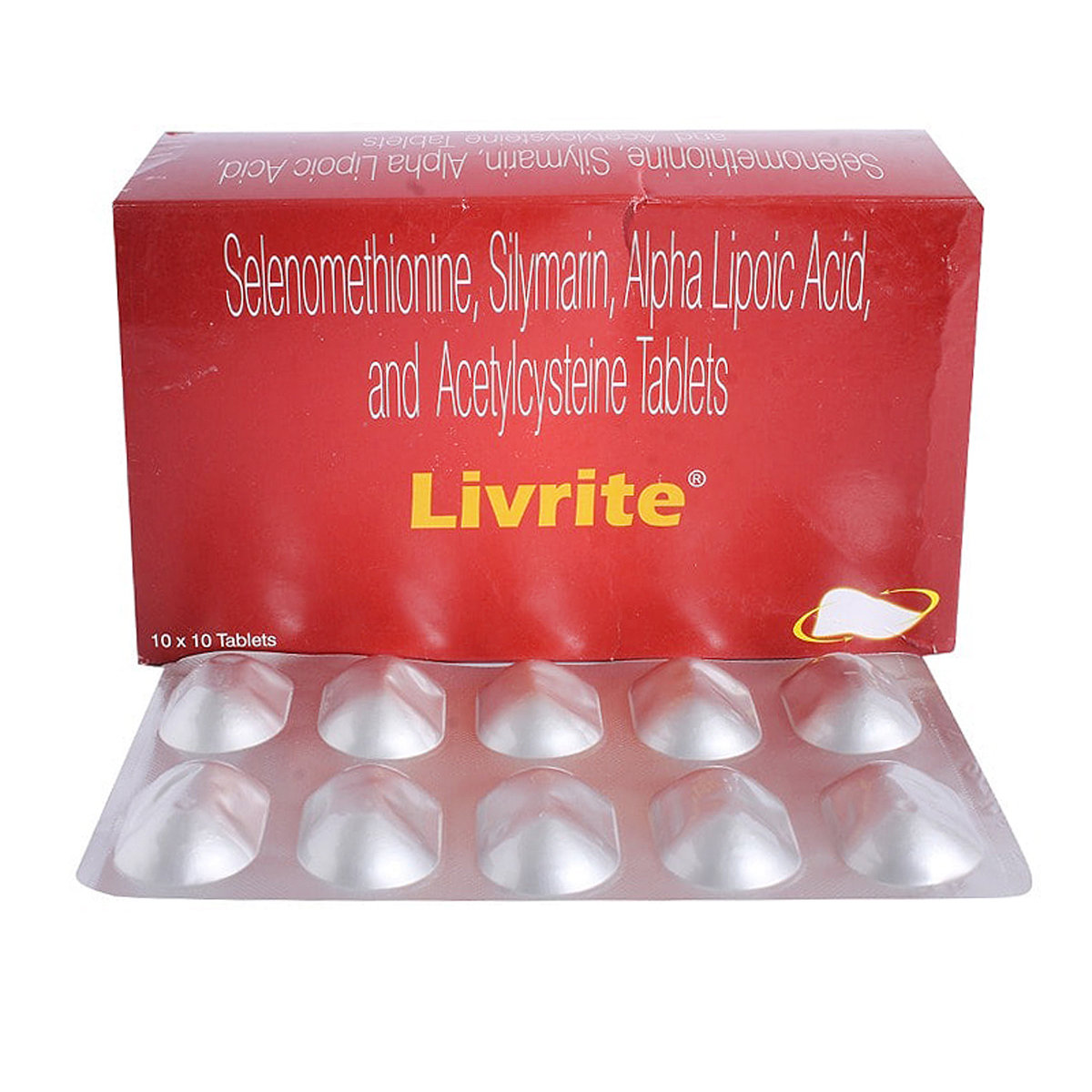 Livrite Tablet 10's, Pack of 10 TABLETS Livrite Tablet 10's, Pack of 10 TABLETS