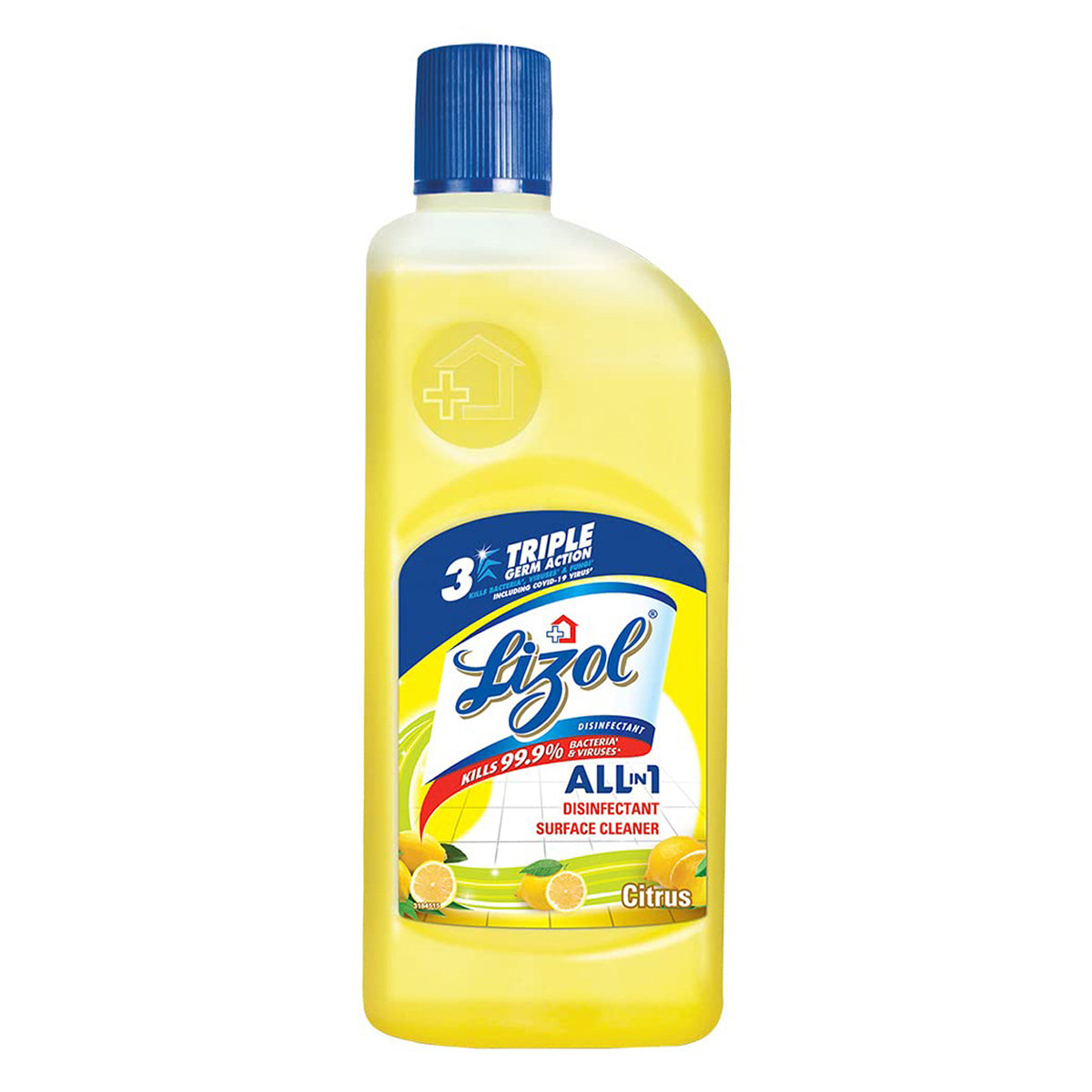 Lizol Disinfectant Citrus Surface Cleaner, 500 ml, Pack of 1 Lizol Disinfectant Citrus Surface Cleaner, 500 ml, Pack of 1