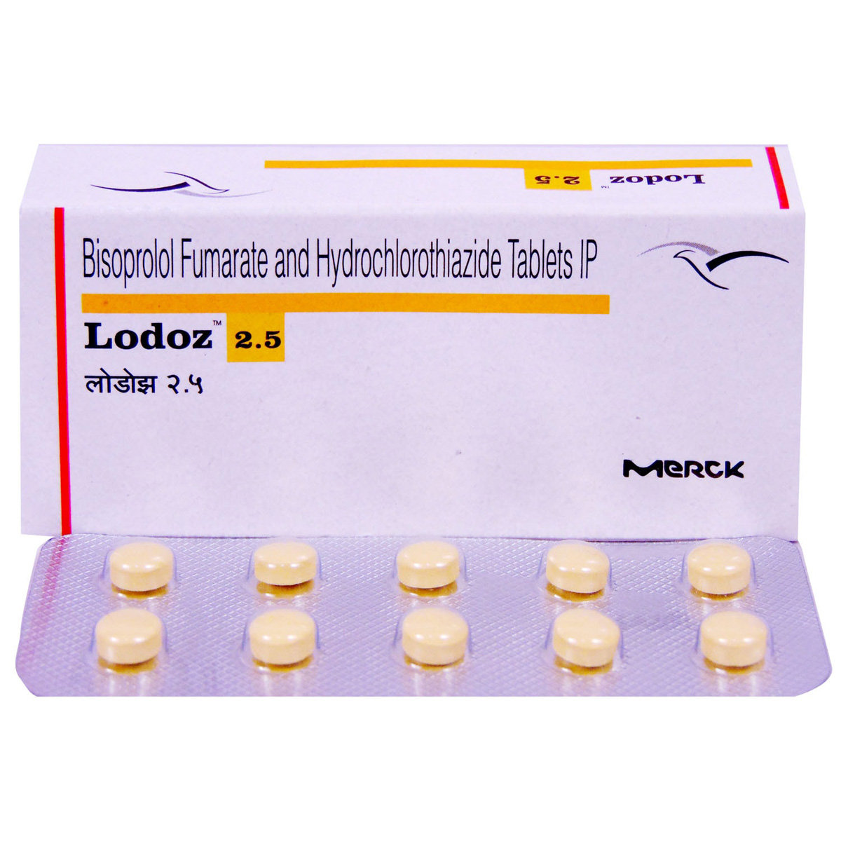 Lodoz 2.5 Tablet 10's, Pack of 10 TABLETS Lodoz 2.5 Tablet 10's, Pack of 10 TABLETS