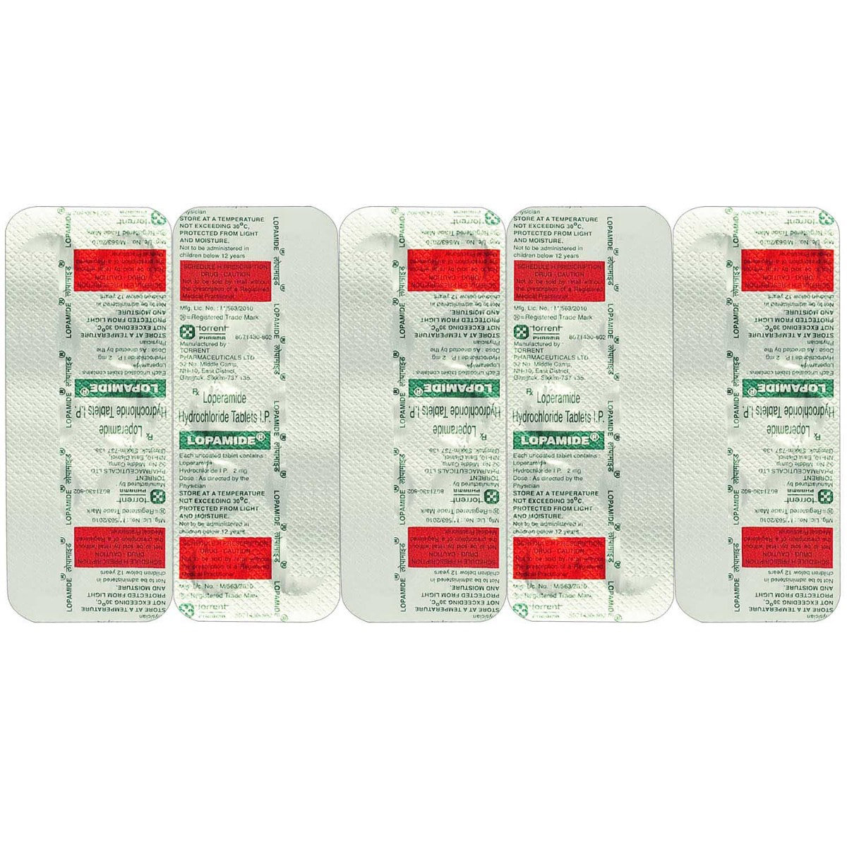 Lopamide Tablet 10's, Pack of 10 TABLETS Lopamide Tablet 10's, Pack of 10 TABLETS