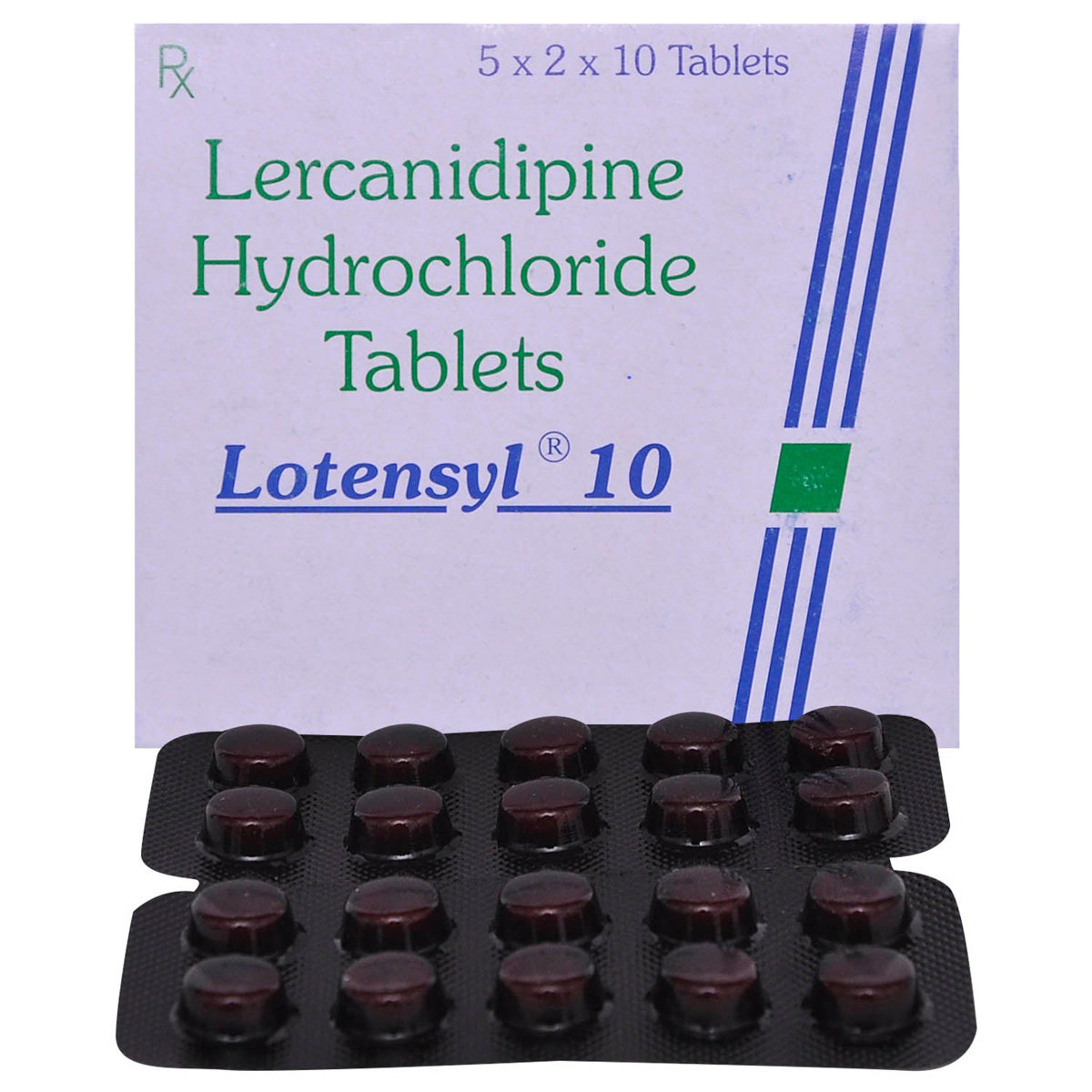 Lotensyl 10 Tablet 10's, Pack of 10 TABLETS Lotensyl 10 Tablet 10's, Pack of 10 TABLETS