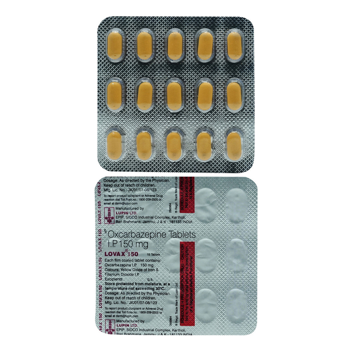 Lovax 150 Tablet 15's, Pack of 15 TABLETS Lovax 150 Tablet 15's, Pack of 15 TABLETS