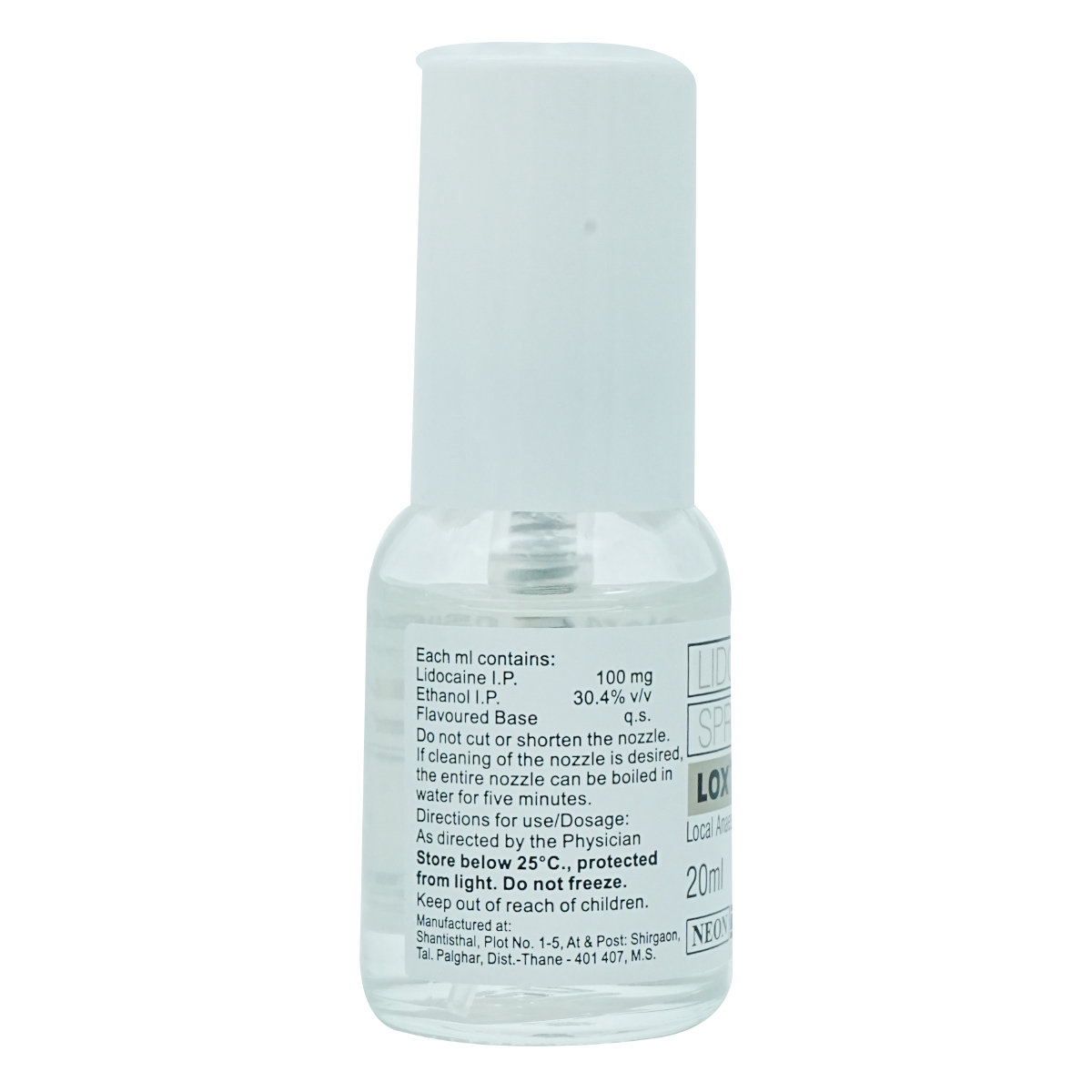 Lox 10% Spray 20 ml, Pack of 1 Spray Lox 10% Spray 20 ml, Pack of 1 Spray