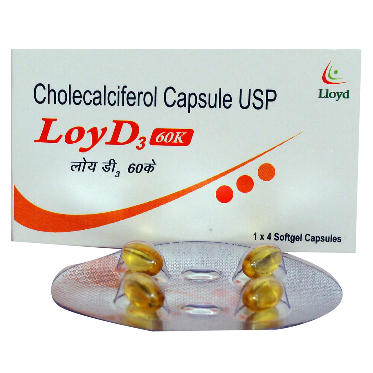 LoyD3 60K Capsule 4's, Pack of 4 LoyD3 60K Capsule 4's, Pack of 4