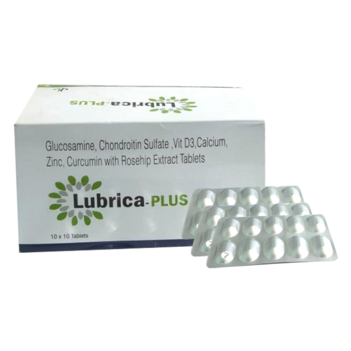 Lubrica-Plus Tablet 10's, Pack of 10 Lubrica-Plus Tablet 10's, Pack of 10