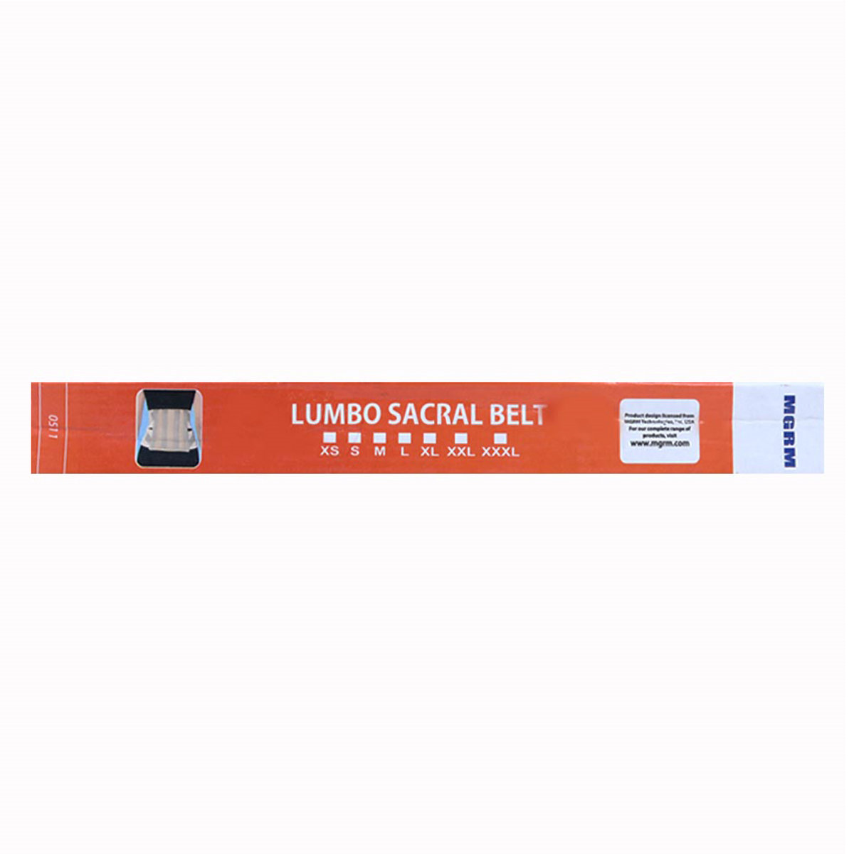 MGRM Lumbo Sucral Belt Small 0511, 1 Count, Pack of 1 MGRM Lumbo Sucral Belt Small 0511, 1 Count, Pack of 1