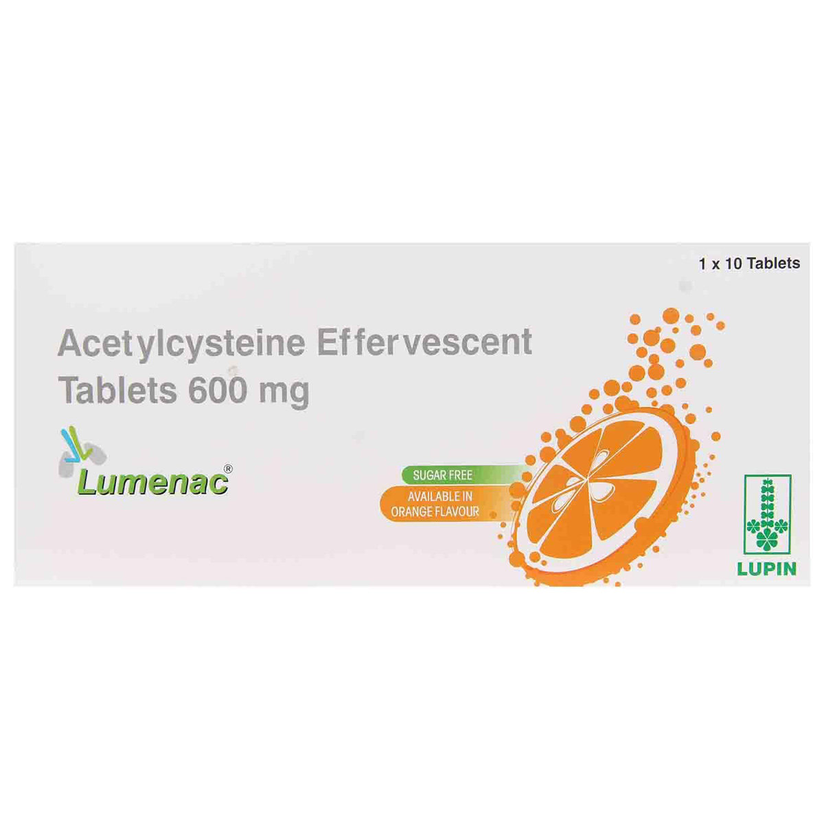 Lumenac SF Orange Tablet 10's, Pack of 10 TABLETS Lumenac SF Orange Tablet 10's, Pack of 10 TABLETS